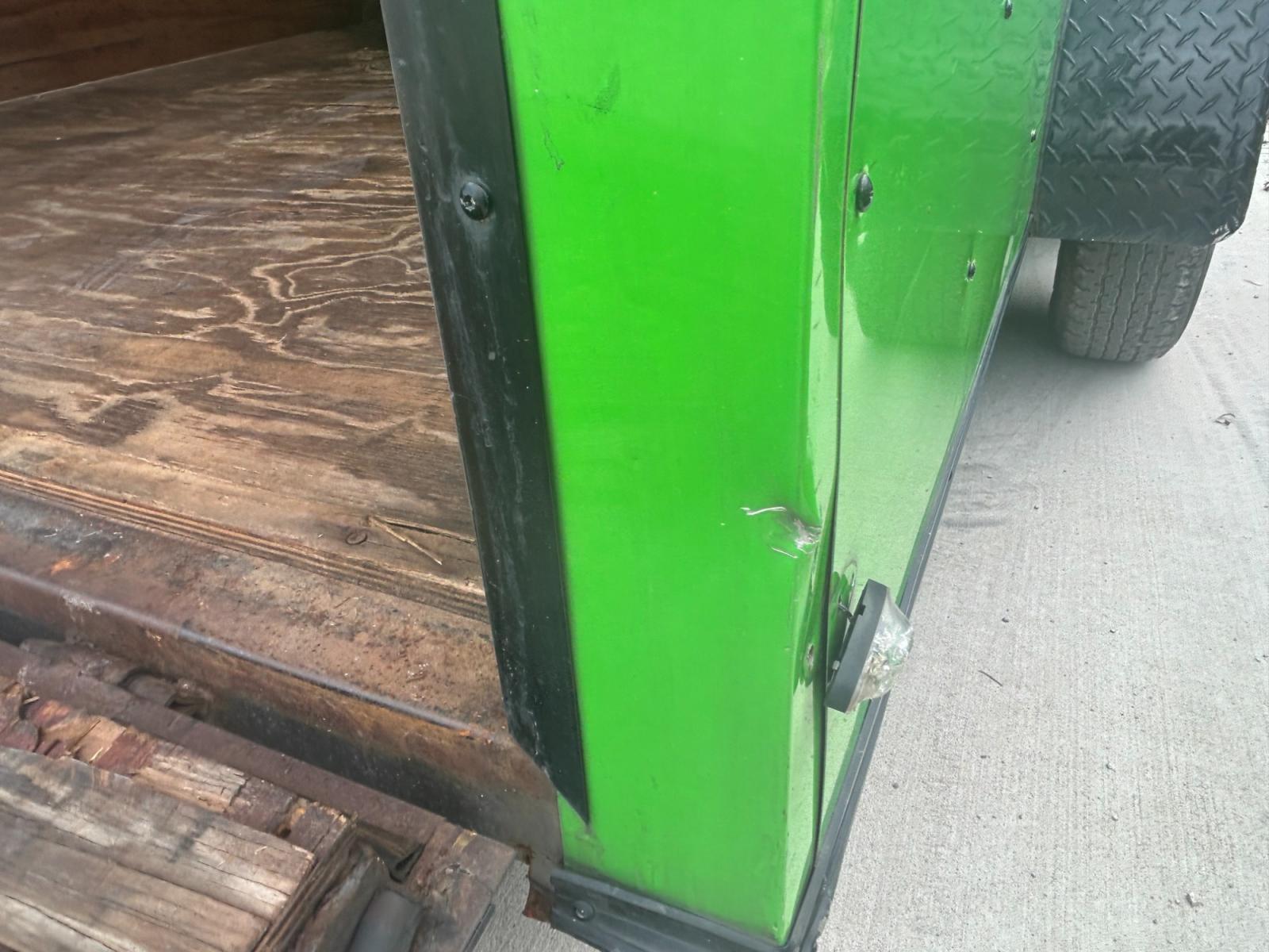 2020 GREEN /TAN DEEP SOUTH ENCLOSED TRAILER (7JKBE1624LH) , located at 17760 Hwy 62, Morris, OK, 74445, 35.609104, -95.877060 - 2020 DEEP SOUTH ENCLOSED TRAILER. THIS TRAILER IS 12 X 6.5 FT. ***MINOR DAMAGES AS SHOWN IN PICTURES*** ***WE RECOMMEND THAT THE TIRES TO BE REPLACED*** WE CAN REPLACE THE TIRES FOR AN ADDITIONAL $400 $5,500 - Photo #6